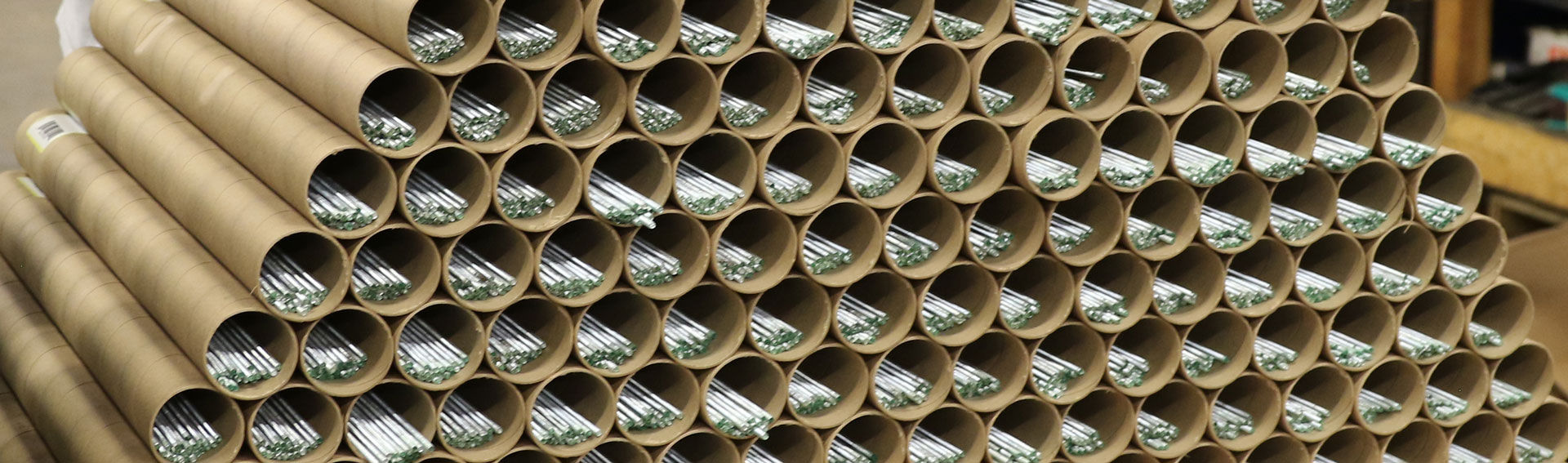 Packaging for threaded rod