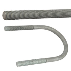 Hot Dip galvanized threaded rod and ubolt