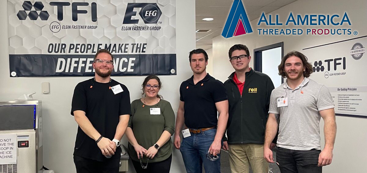 Dan Smith from All America Threaded Products Attending International Fastener Institute's Training in Cleveland Ohio 2023