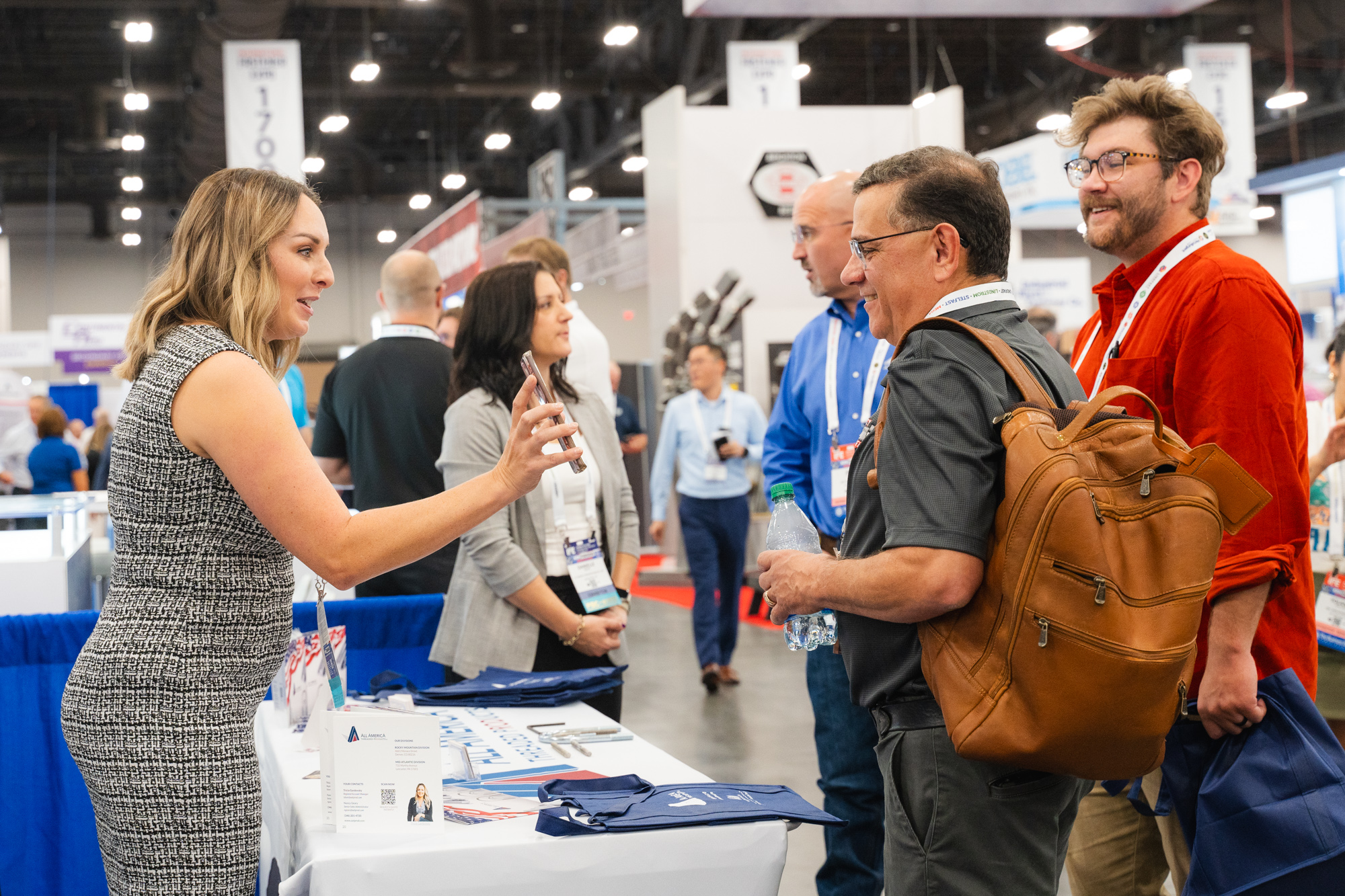 Tricia at International Fastener Expo 2023 in Las Vegas Nevada at the Mandalay Bay
